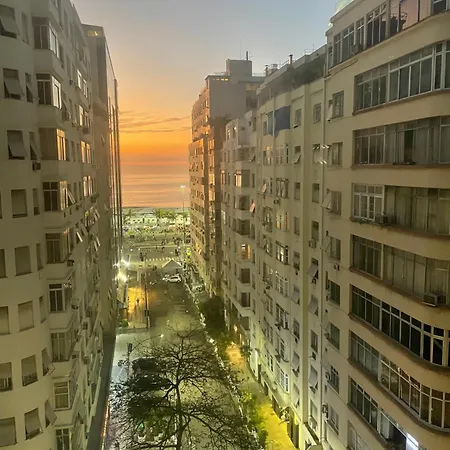 Apartamento Copacabana, Vista para o mar Río de Janeiro Exterior foto